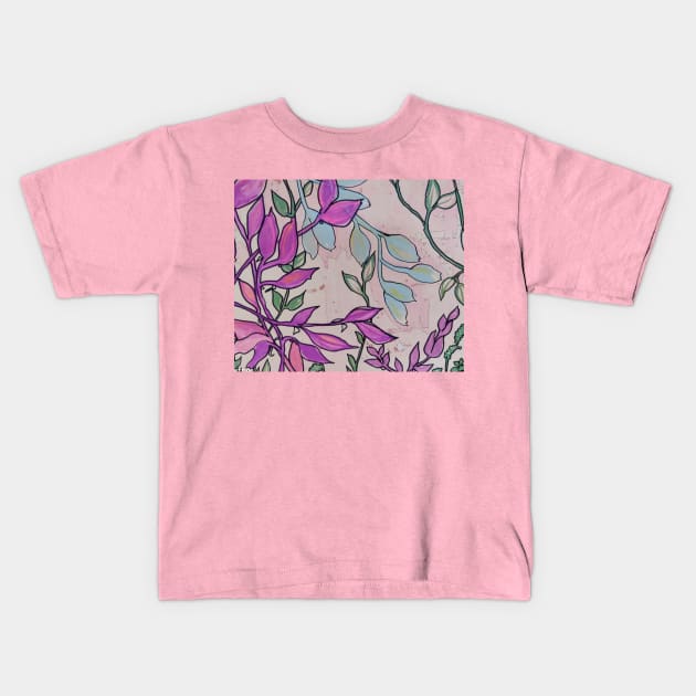 Favourite plants Kids T-Shirt by Miriam de la Paz